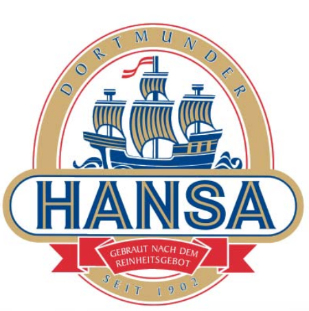 Ein Emblem zeigt ein Segelschiff umgeben von Text und Jahreszahlen.